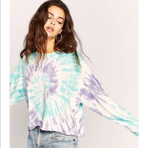 DAYDREAMER Tie Dye Long Sleeve Top